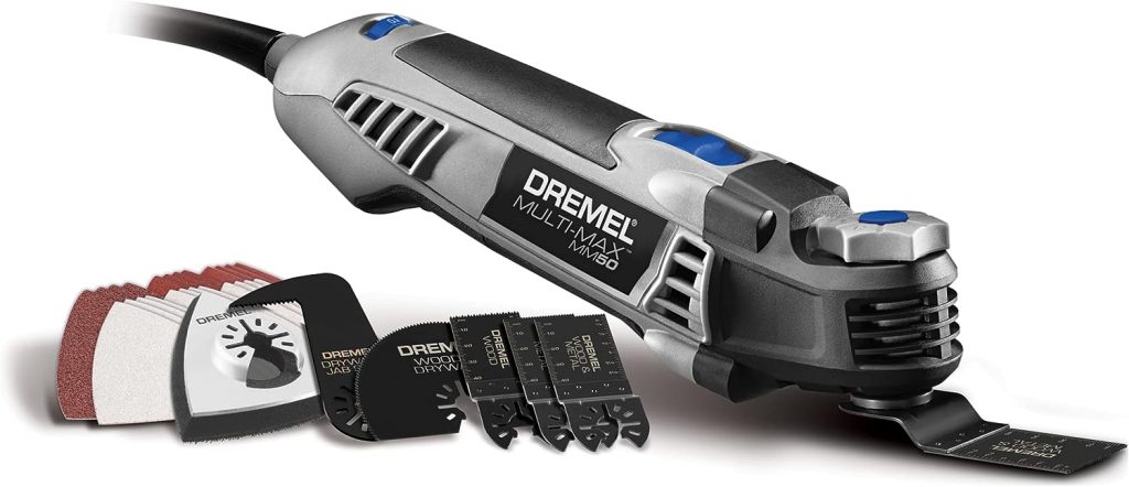 Dremel MM50-01 Multi-Max Oscillating DIY Tool Kit with Tool-LESS Accessory Change