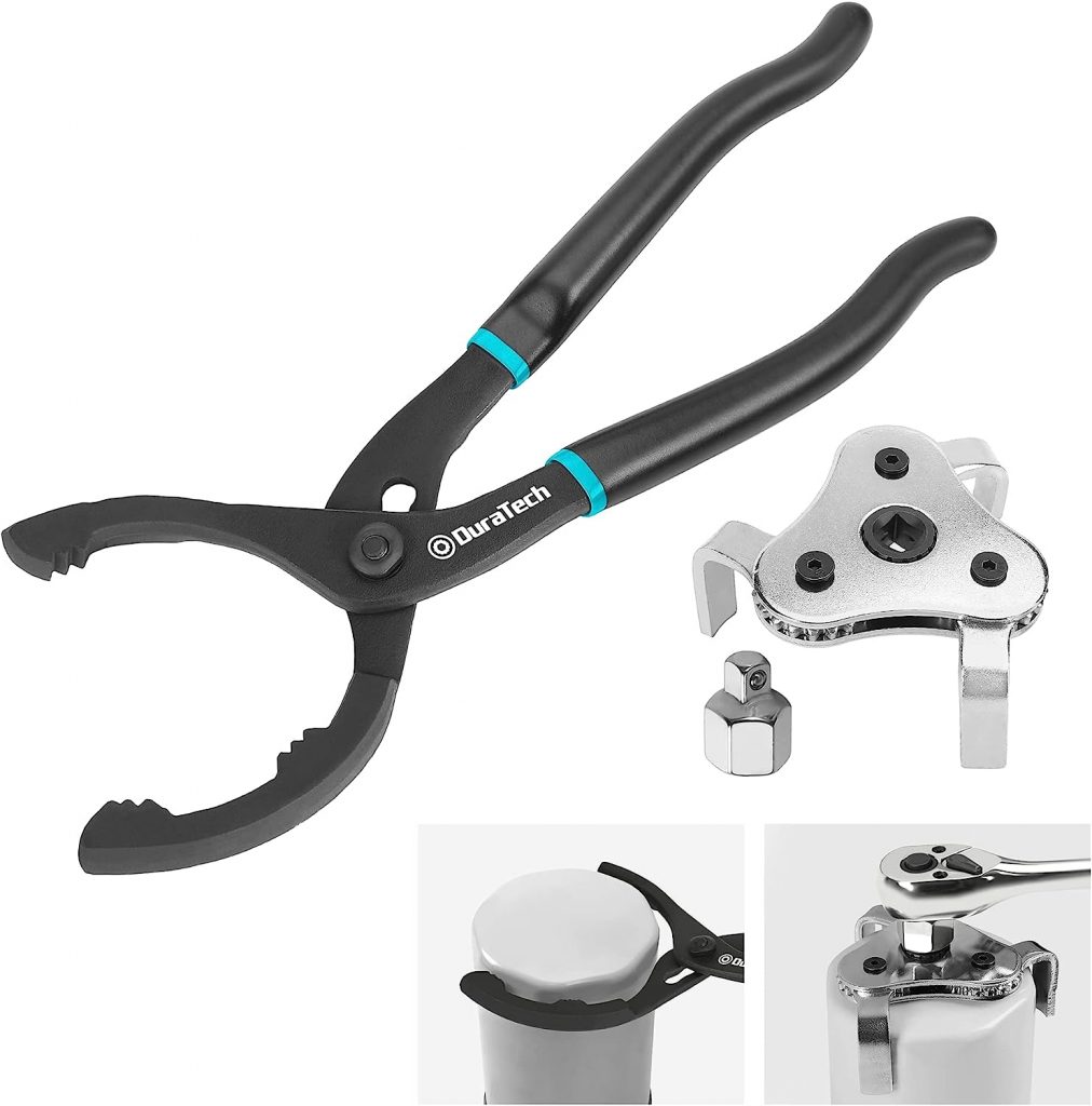 Oil Filter Pliers & Oil Filter Removal Wrench